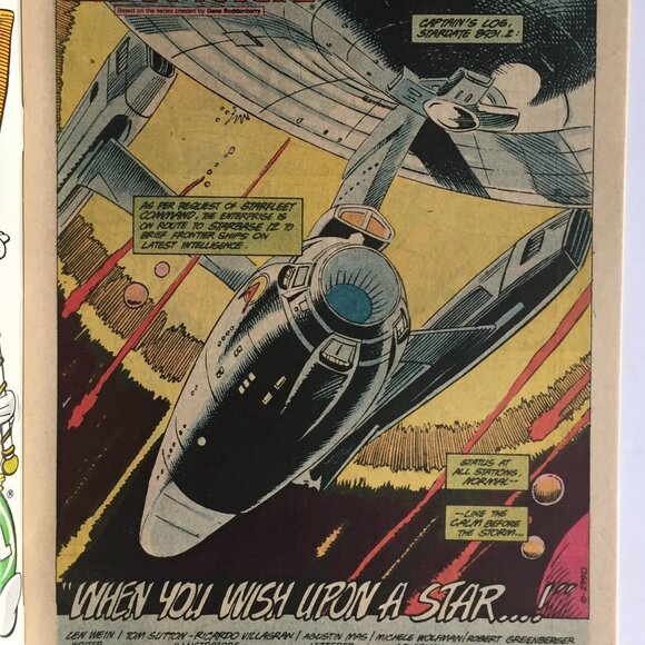 Star Trek #39 (Jun 1987, DC) "When You Wish Upon A Star...!" - Picture 9 of 16